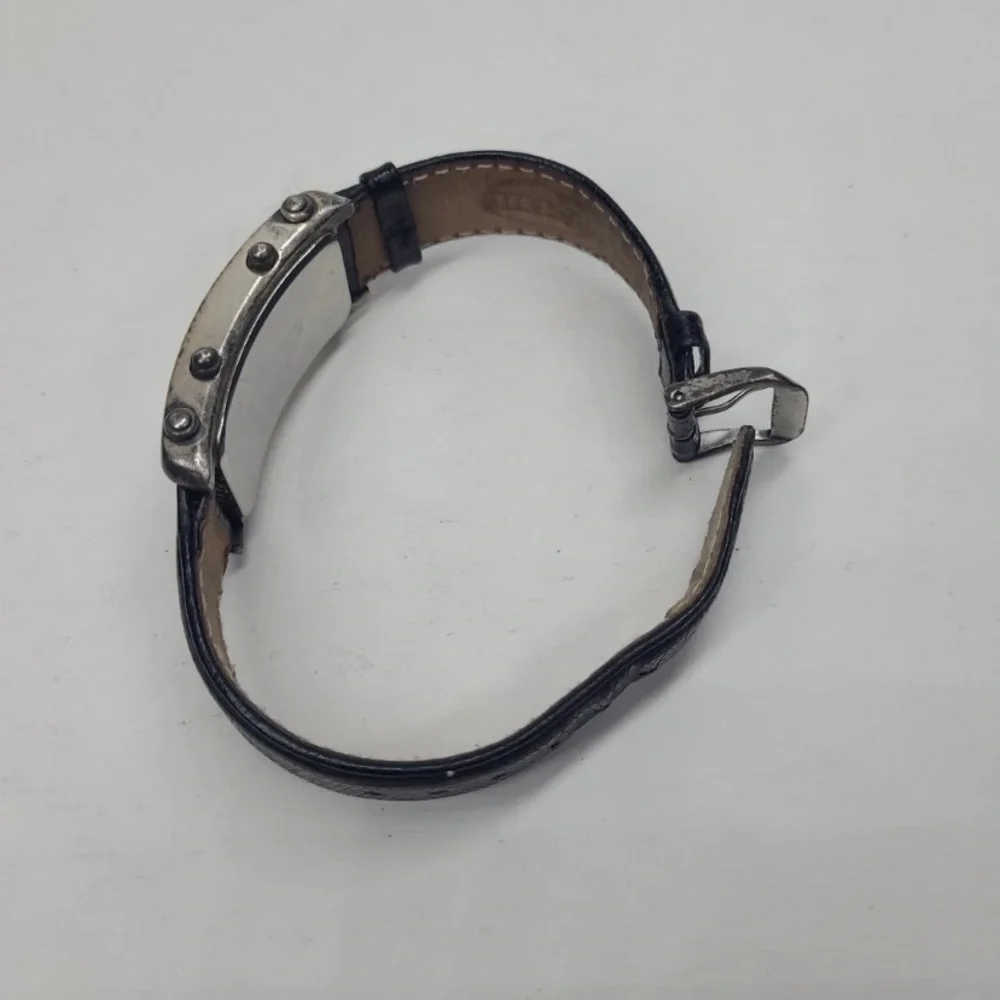 1995 FOSSIL TWO DIAL ART DECO WATCH ES-8749